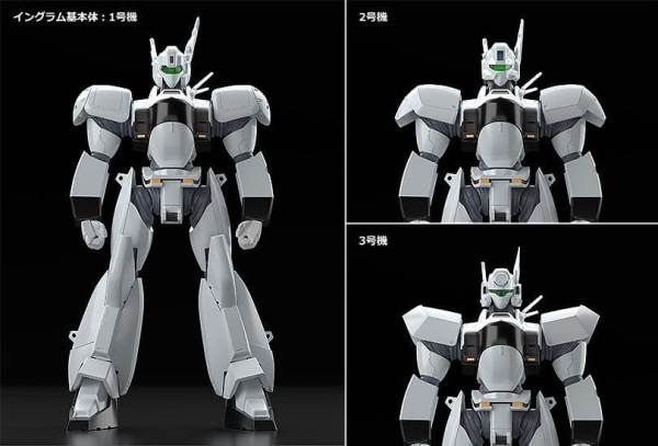 Patlabor 2: The Movie Moderoid Plastic Model Kit 1/60 AV-98 Ingram Reactive Armor 13 cm 9