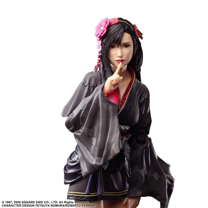 Final Fantasy VII Remake Play Arts Kai Action Figure Tifa Lockhart Exotic Dress Ver. 25 cm 11