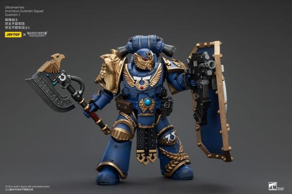 Warhammer The Horus Heresy Action Figure 1/18 Ultramarines Invictarus Suzerain Squad Suzerain 1 12 c