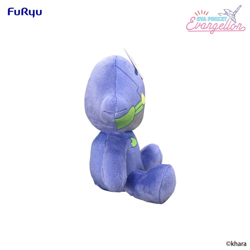 Neon Genesis Evangelion Eva Pocket Plush Figure Evangelion Test Type-01 17 cm 2
