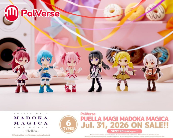 Puella Magi Madoka Magica PalVerse Collection PVC Figures Box Ver. 9 cm Assortment (6) 11