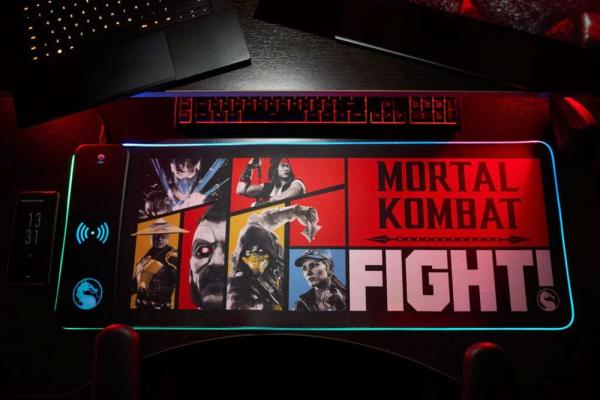 Mortal Kombat Mousepad with Mobile Charger