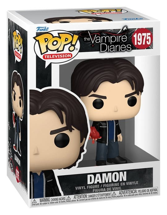 Vampire Diaries POP! Animation Vinyl Figures Damon w/Chase 9 cm Assortment (6) 2