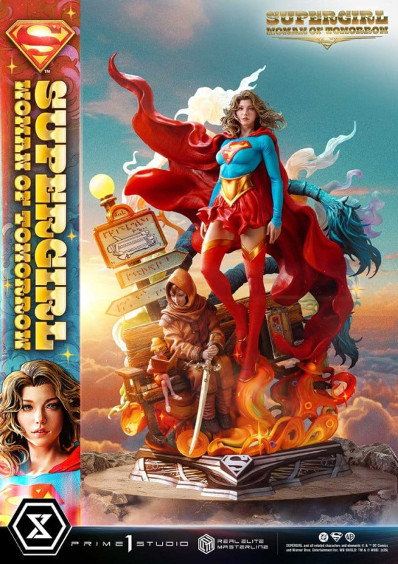 DC Comics Real Elite Masterline Series Statue 1/4 Supergirl Woman of Tomorrow Bonus Version 63 cm 9