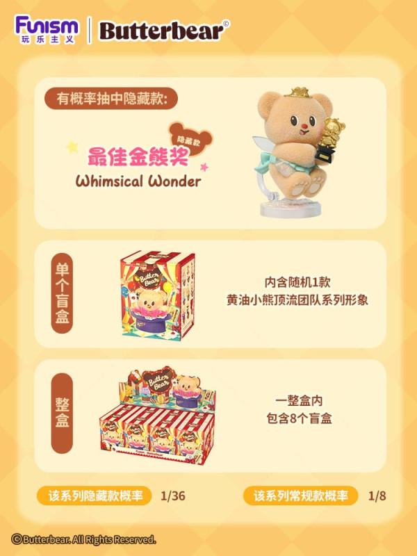 Butterbear Mini Figures Adorable Influencer 7 cm Display (8) 2