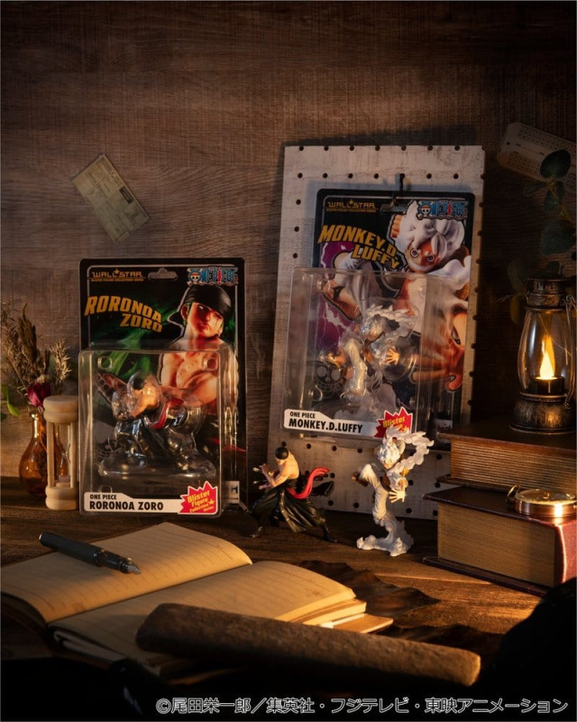 One Piece Wallstar PVC Figures 2-Pack Monkey D. Luffy Gear Fifth & Roronoa Zoro (with gift) 10 cm 3