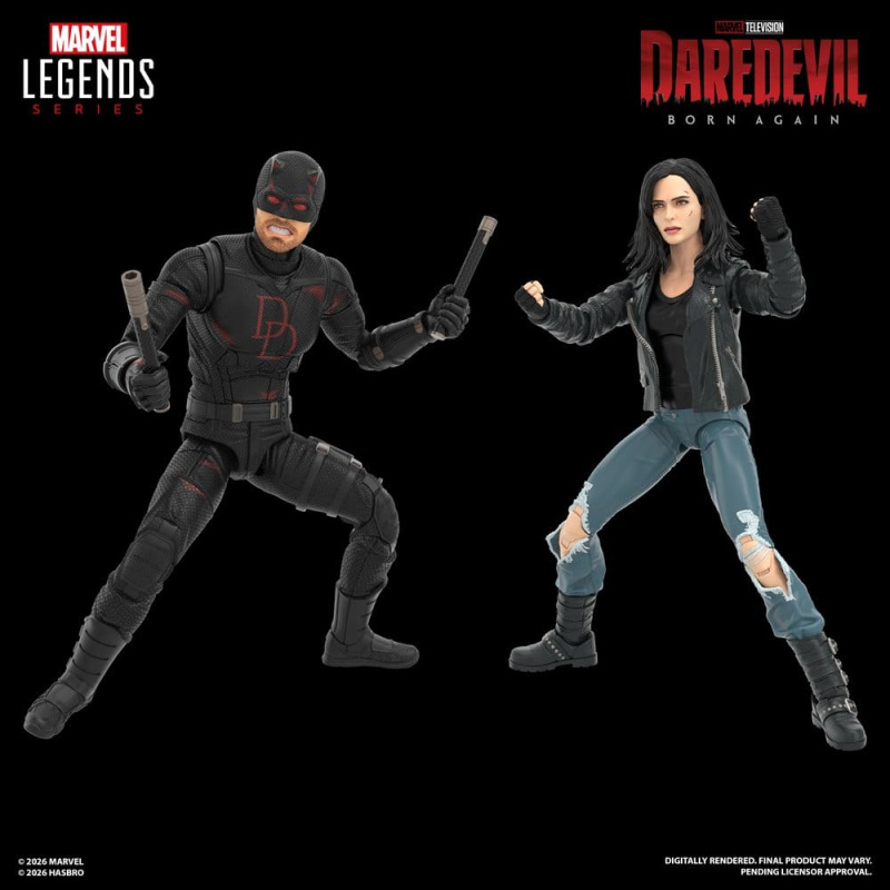 Daredevil: Born Again Marvel Legends Action Figure 2-Pack Daredevil & Jessica Jones 15 cm 4