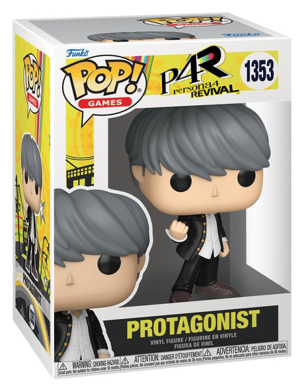 Persona 4 POP! Games Vinyl Figure Protagonist 9 cm 1