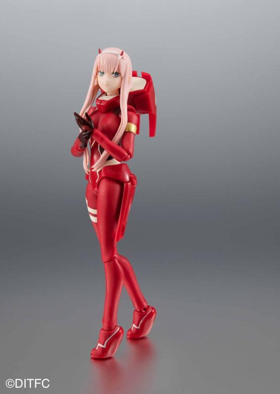 Darling in the Franxx S.H. Figuarts x The Robot Spirits Action Figure Zero Two & Strelizia 5th Anniv