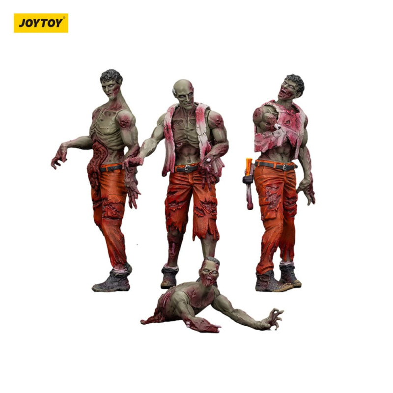 Zombie Dark Source Action Figures 4-Pack Mechanic Team 8 cm 6