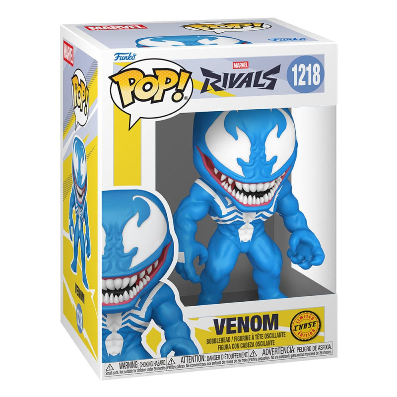 Marvel Rivals POP! Games Vinyl Figures Venom with Chase 9 cm Assortment (6) 2