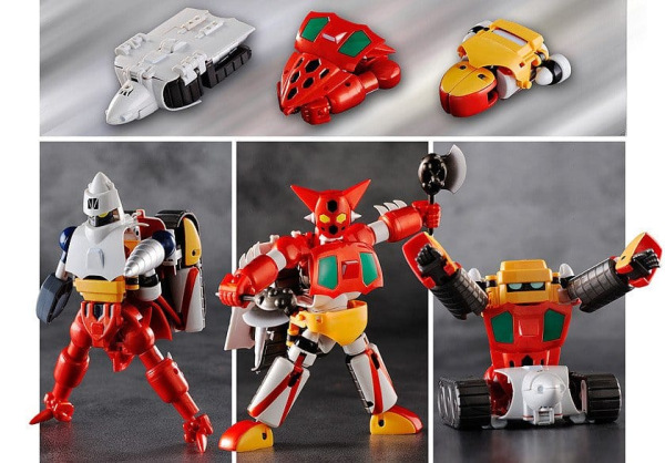 Getter Robo Action Figure 3-Pack Dynamic Change Getter Robo 12 cm 1