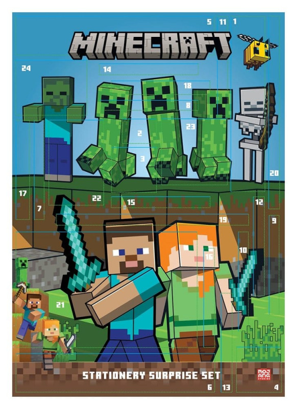 Minecraft (2027) Advent Calendar Display (12)