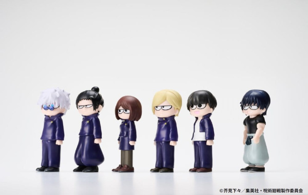 Jujutsu Kaisen JIRORI Mini Figures 9 cm Vol. 1 Blind Box Display (6) 1