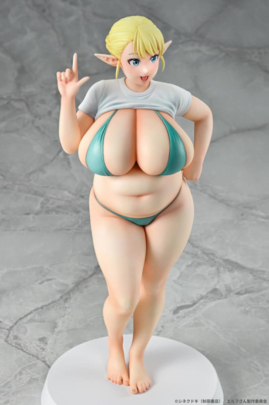 Plus-Sized Elf PVC Statue 1/7 Elfuda 26 cm 8