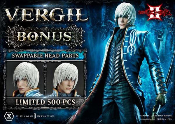 Devil May Cry 3: Vergil Deluxe Bonus Version 1/4 Ultimate Premium Statue - Prime 1 Studio