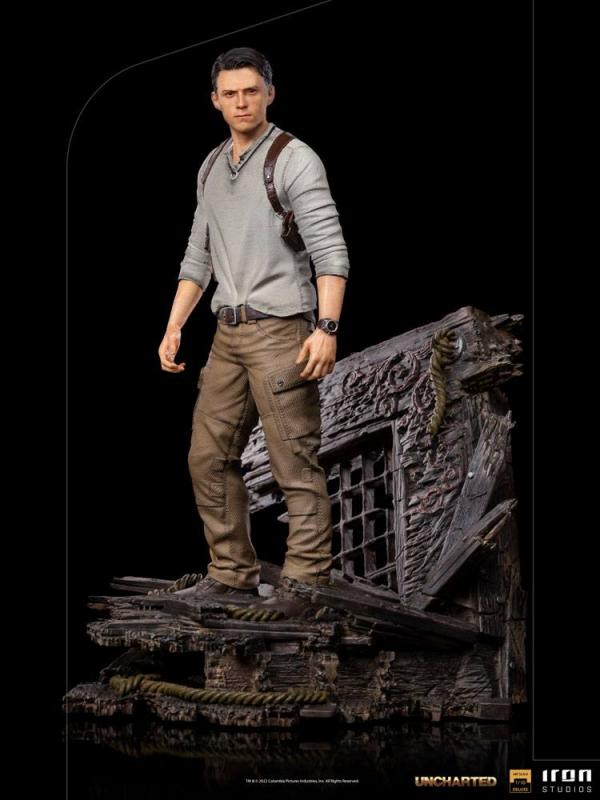 Uncharted Movie: Nathan Drake 1/10 Deluxe Art Scale Statue - Iron Studios