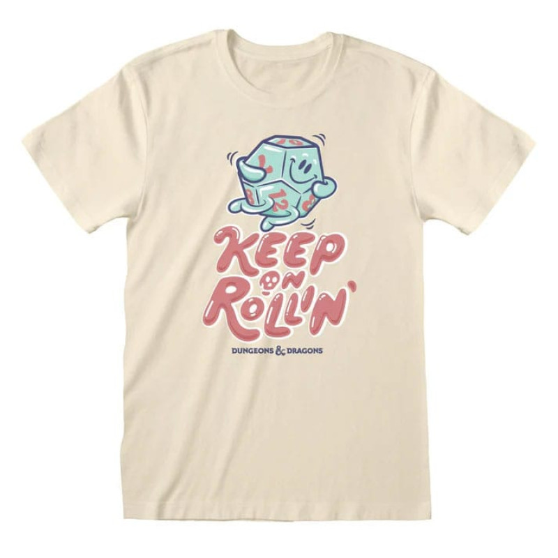 Dungeons & Dragons T-Shirt Keep On Rolling Size S