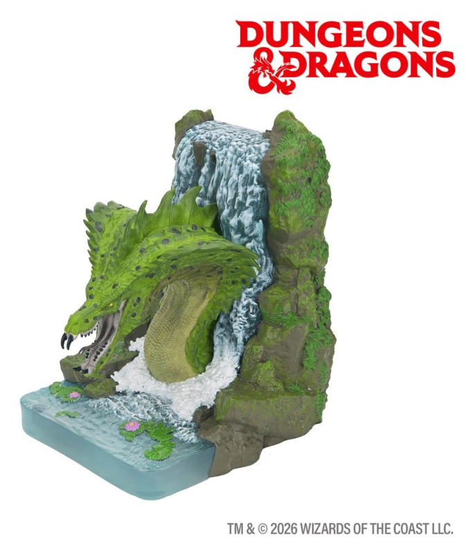 D&D Bookend Green Dragon 18 cm 2