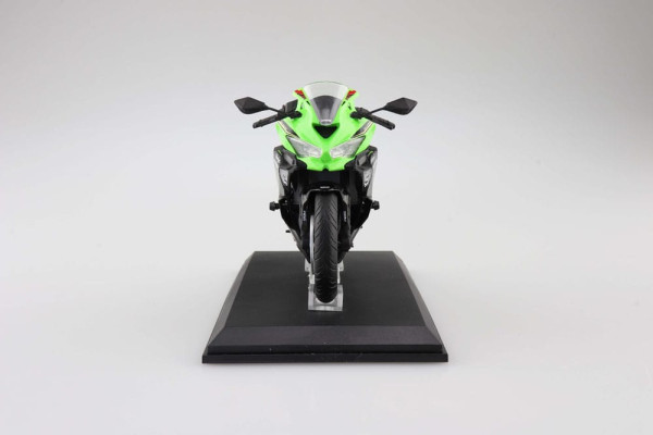 Diecast Bike Series Statue 1/12 Kawasaki Ninja ZX-25R Lime Green×Ebony 16 cm 4