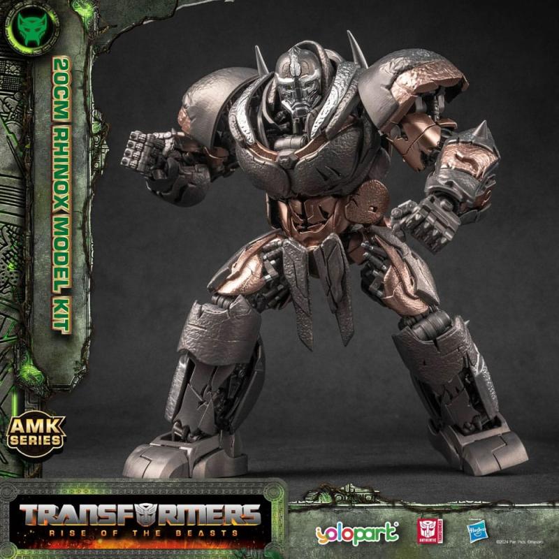 Transformers: Rise of the Beasts AMK Series Plastic Model Kit Rhinox 20 cm
