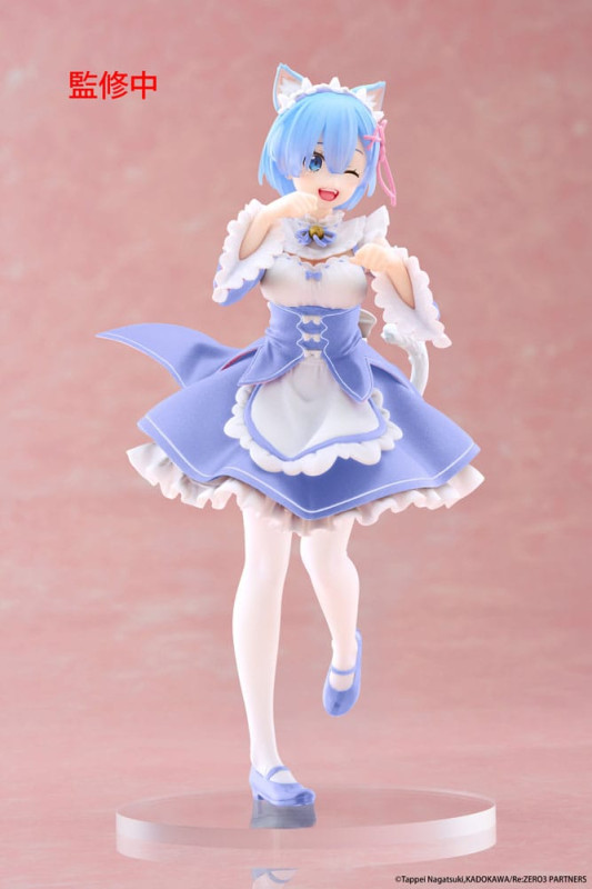 Re:Zero Starting Life in Another World Coreful PVC Statue Rem Cat Maid Ver. Renewal 18 cm 2