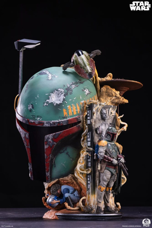 Star Wars The Empire Strikes Back Fine Art Bust Boba Fett 50 cm 2