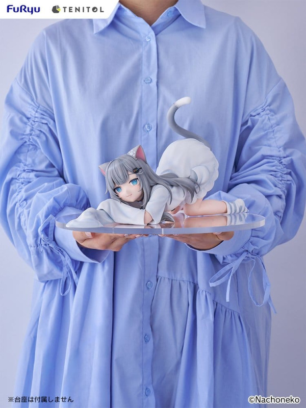 Virtual Youtuber Tenitol Big Noodle Stopper PVC Figure Nachoneko 18 cm 8