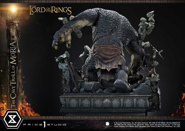 The Lord of the Rings Premium Masterline Series Statue 1/6 Cave Troll of Moria 91 cm 3