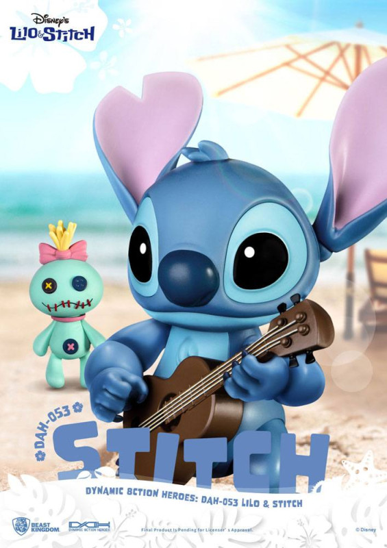 Lilo & Stitch Dynamic 8ction Heroes Action Figure 1/9 Stitch 18 cm 5