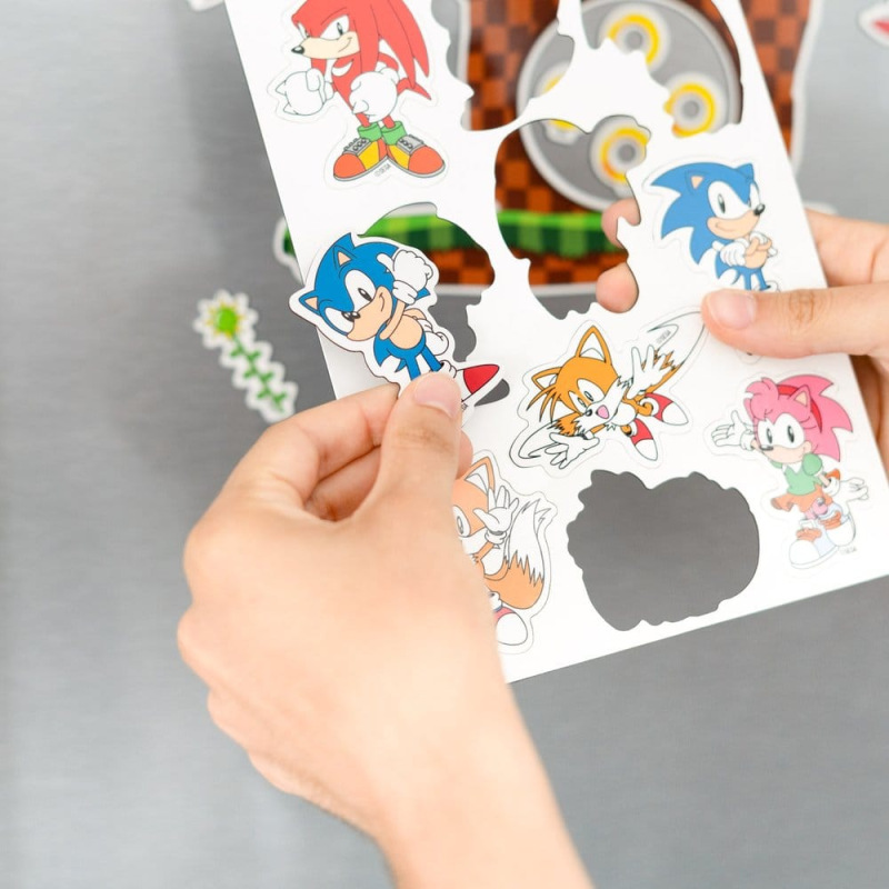 Sonic Die-Cut Magnet Set 6
