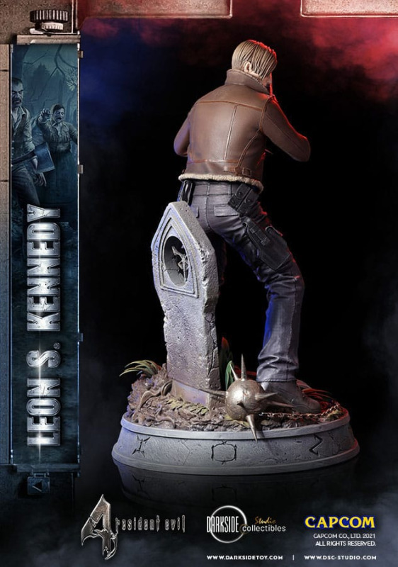 Resident Evil Premium Statue Leon Kennedy 50 cm 10