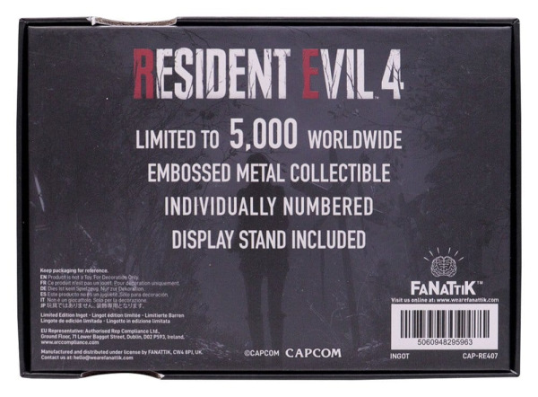 Resident Evil 4 Replica Level 3 Keycards Limited Edition 3