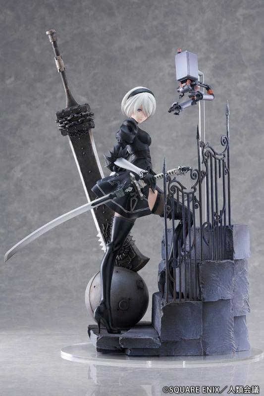 NieR:Automata Ver1.1a PVC Statue 1/7 YoRHa No. 2 Type B Search 31 cm