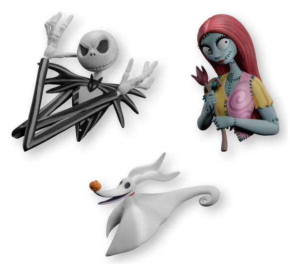 Disney The Nightmare Before Christmas Set of 3 Magnets 5 cm