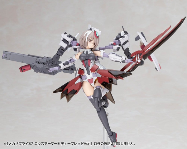 Kotobukiya M.S.G. Model Kit Accessory Set Expansion Armor Type E Deep Red Ver. 6 cm 9