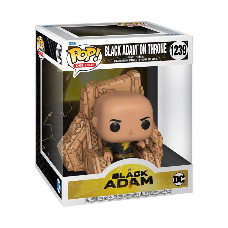Black Adam: Black Adam on Throne 9 cm POP! Movies Vinyl Figure - Funko
