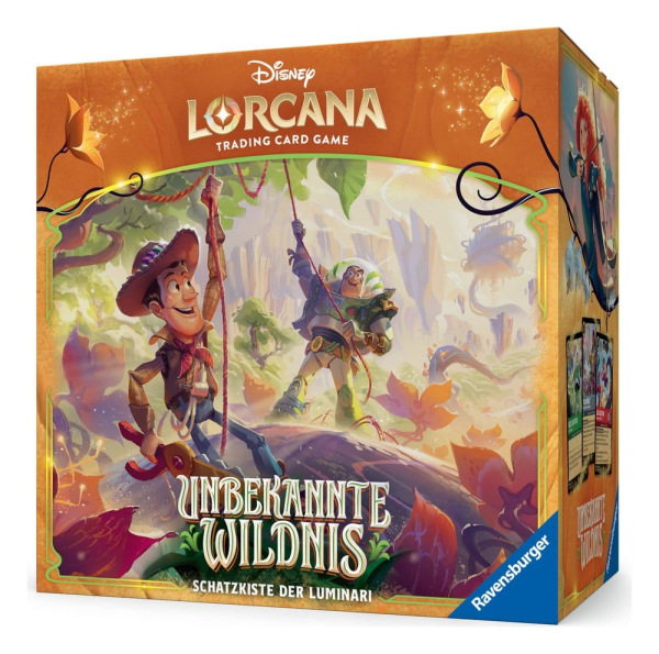 Disney Lorcana TCG Unbekannte Wildnis Illumineer's Trove *German Edition*