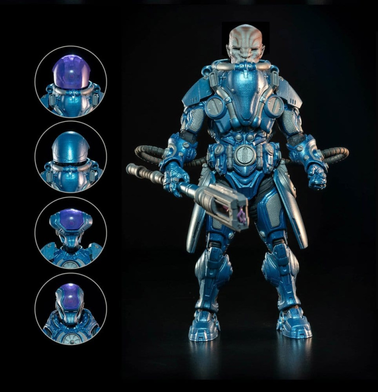Cosmic Legions Actionfigur T.U.5.C.C. Slygor/Gravekeeper Deluxe 1