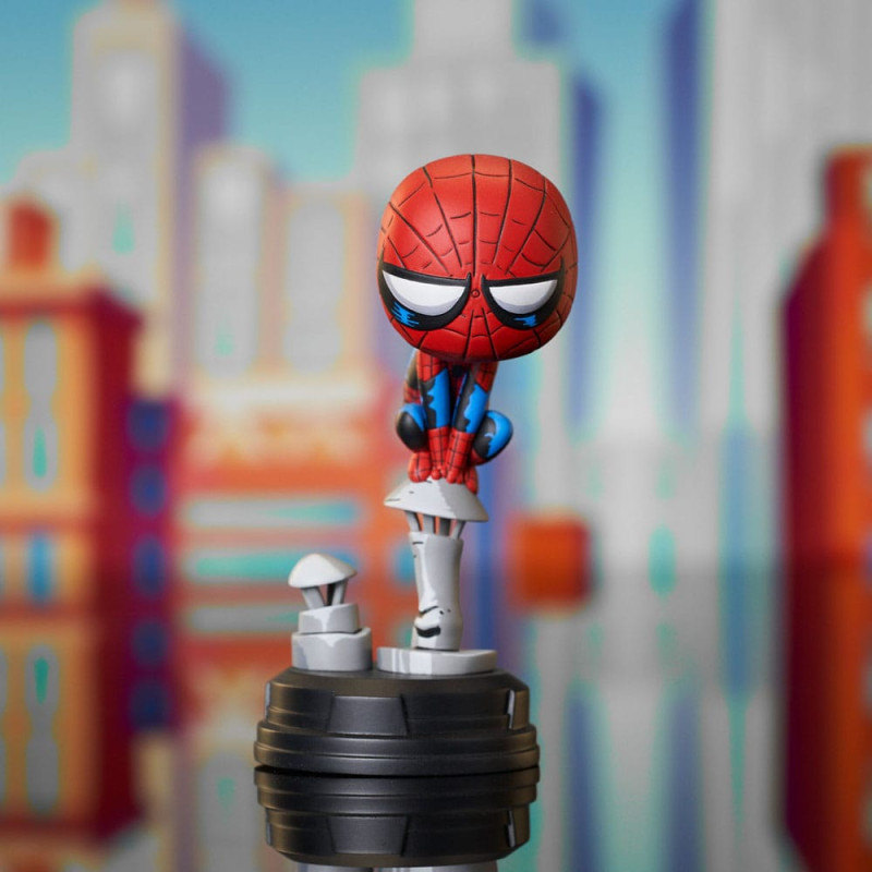 Marvel Animated Statue Spider-Man on Chimney 15 cm 1
