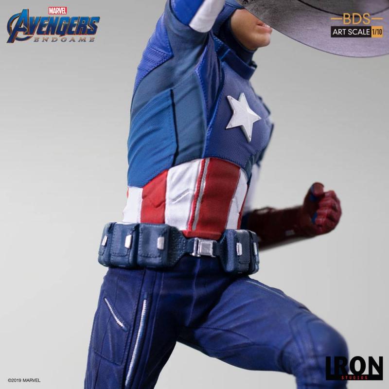 Avengers Endgame: Captain America - BDS Art Scale Statue 1/10 - Iron Studios