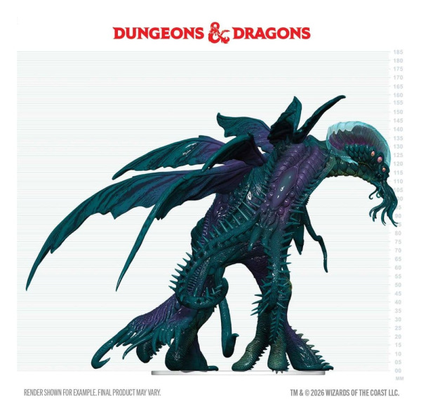 D&D Icons of the Realms Boxed prepainted Miniatures Cthulhu 20 cm 3