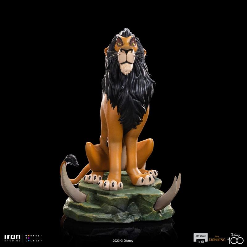 The Lion King Art Scale Statue 1/10 Scar Regular 16 cm