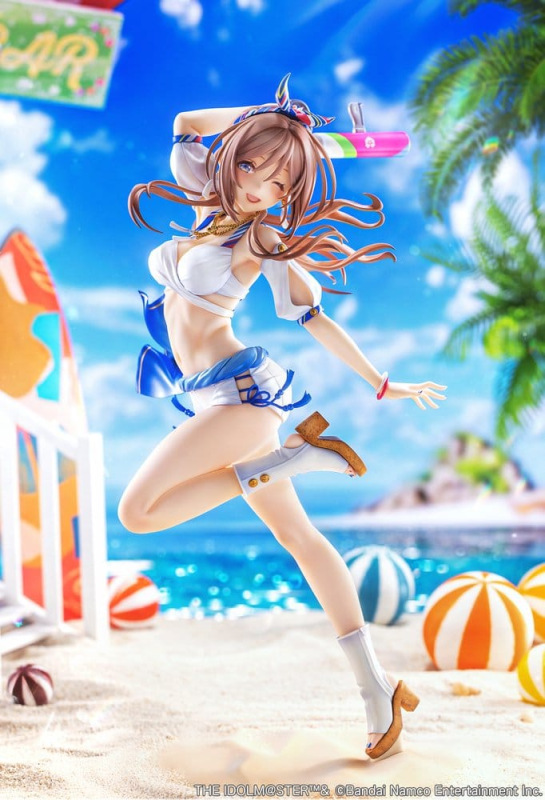 The Idolmaster Gakuen PVC Figure 1/7 Himesaki Rinami Kimi to Semi Blue Ver. 27 cm 12