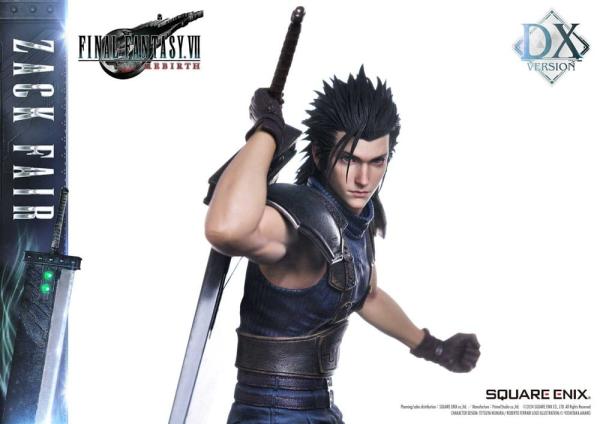 Final Fantasy VII Rebirth Statue 1/4 Zack Fair Deluxe Ver. 57 cm 5