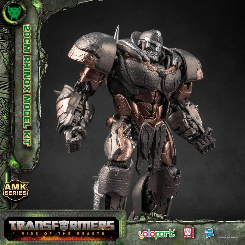Transformers: Rise of the Beasts AMK Series Plastic Model Kit Rhinox 20 cm