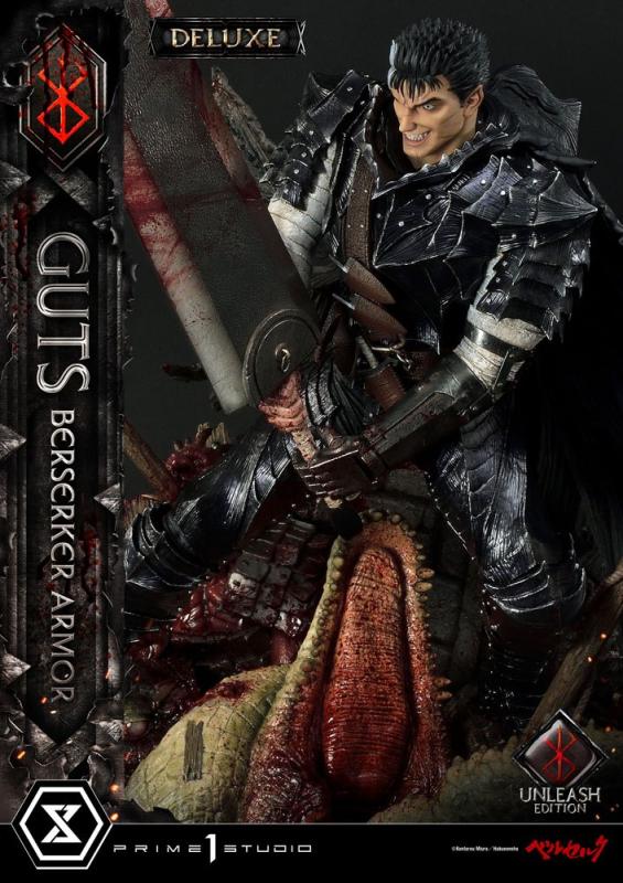 Berserk Statue 1/4 Guts Berserker Armor Unleash Edition Deluxe Version 91 cm