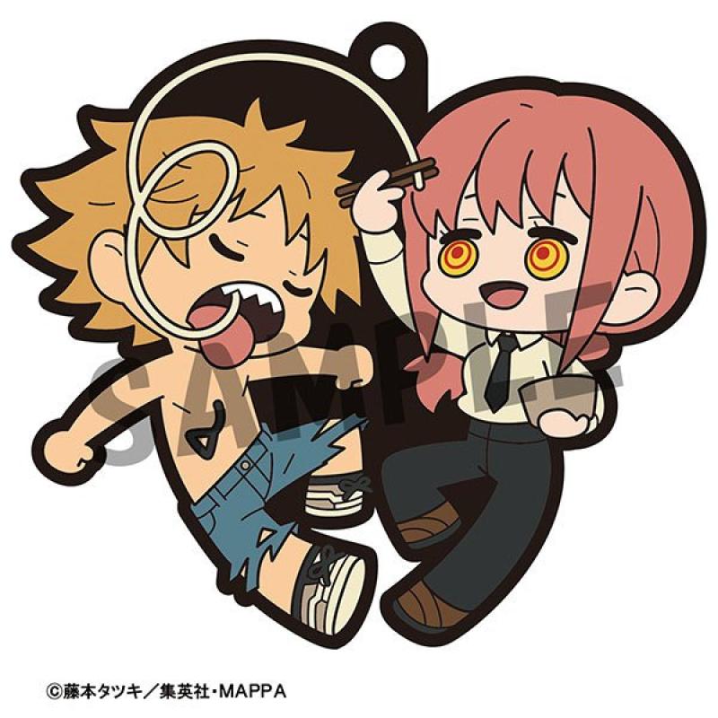 Chainsaw Man Rubber Charms 6 cm Assortment (6)