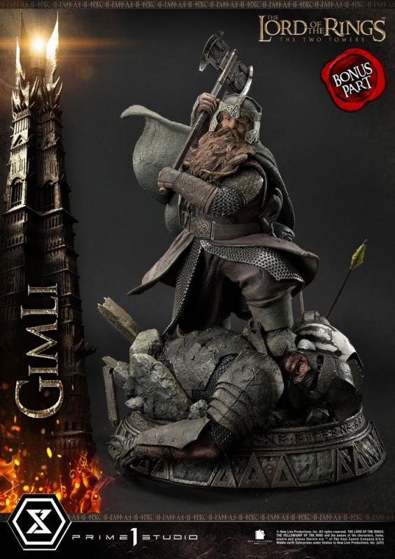 Lord of the Rings The Two Towers: Gimli Bonus Version 1/4 Statue - Prime 1 Studio