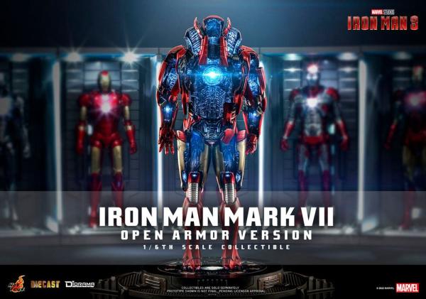 Iron Man 3: Iron Man Mark VII (Open Armor Version) 1/6 Diorama - Hot Toys